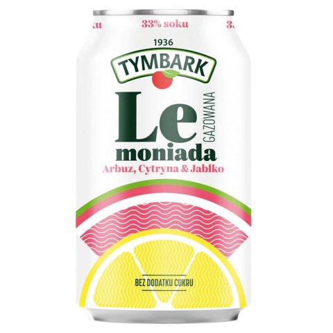 Gazowany napój jabłko-cytryna-arbuz Tymbark 330ml Gazowany napój jabłko-cytryna-arbuz Tymbark 330ml