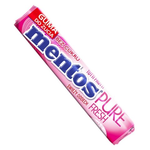 Guma do żucia Mentos Pure Fresh Wieloowocowe, bez cukru 15,5g Guma do żucia Mentos Pure Fresh Wieloowocowe, bez cukru 15,5g