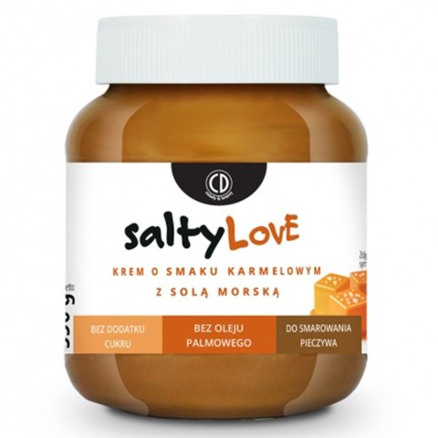Krem o smaku słonego karmelu - SALTYLOVE CD 350g Krem o smaku słonego karmelu - SALTYLOVE CD 350g