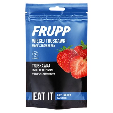 Owoce liofilizowane Frupp truskawka Celiko 13g Owoce liofilizowane Frupp truskawka Celiko 13g