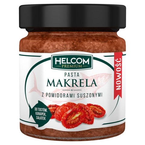 Pasta z makreli z suszonymi pomidorami Helcom 180g Pasta z makreli z suszonymi pomidorami Helcom 180g