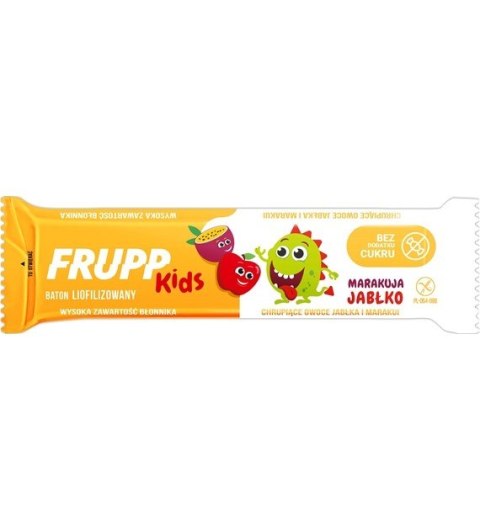 Baton Frupp Kids Jabłko, Marakuja 9g, Celiko Baton Frupp Kids Jabłko, Marakuja 9g, Celiko