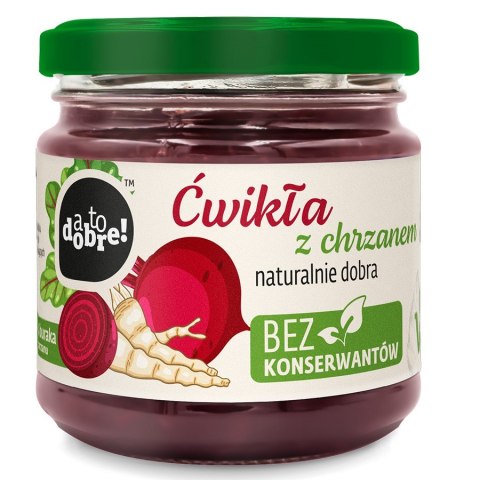Ćwikła z chrzanem A to dobre!, 175g Ćwikła z chrzanem A to dobre!, 175g