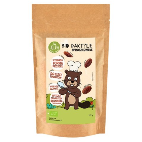 Daktyle sproszkowane Helpa BIO, 200g Daktyle sproszkowane Helpa BIO, 200g