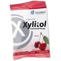 Dropsy pudrowe wiśnia 60g, Miradent Dropsy pudrowe wiśnia 60g, Miradent