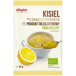 Kisiel o smaku CYTRYNOWYM bezglutenowy BIO 30 g Kisiel o smaku CYTRYNOWYM bezglutenowy BIO 30 g
