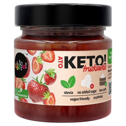 Konfitura Truskawka A To Keto! 200g Konfitura Truskawka A To Keto! 200g