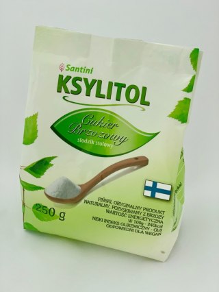 Ksylitol krystaliczny 250g TOREBKA, Santini