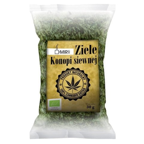 Liście konopi siewnej Eko Mir-lek, 30g Liście konopi siewnej Eko Mir-lek, 30g