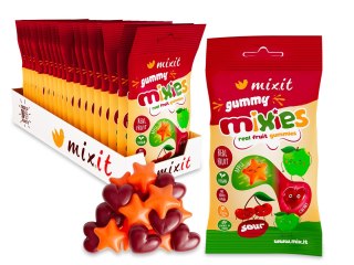 Mixit Mixies żelki o smaku Jabłka i Czereśni 35g