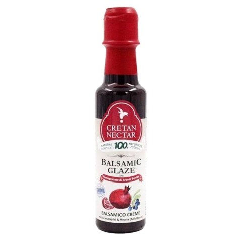 Organiczny krem balsamiczny z granatem i aronią Cretan Nectar BIO, 200ml Organiczny krem balsamiczny z granatem i aronią Cretan Nectar BIO, 200ml