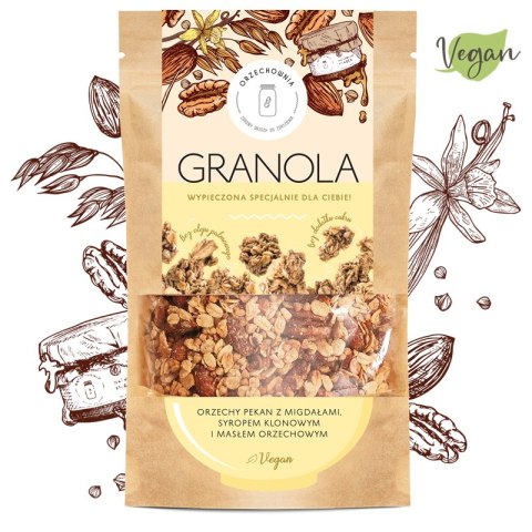 Orzechownia Granola orzechy pekan z migdałami, 320 Orzechownia Granola orzechy pekan z migdałami, 320