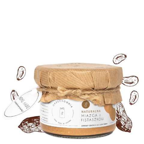 Orzechownia Miazga fistaszkowa, 200g Orzechownia Miazga fistaszkowa, 200g