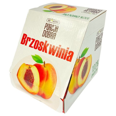 Przekąska jabłkowo-brzoskwiniowa Porcja Dobra, 16g Przekąska jabłkowo-brzoskwiniowa Porcja Dobra, 16g