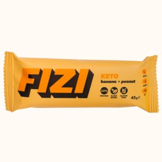 Baton proteinowy Keto "BANANA + PEANUT" Fizi, 45g