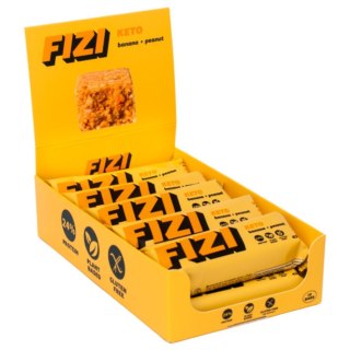 Baton proteinowy Keto "BANANA + PEANUT" Fizi, 45g