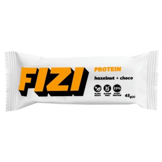 Baton proteinowy w polewie czekoladowej „HAZELNUT + CHOCO" Fizi, 45g