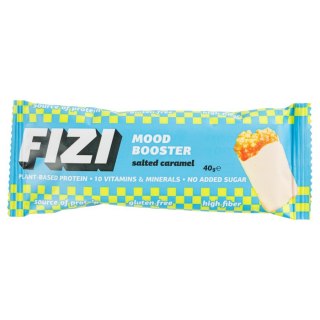 Baton w białej polewie „SALTED CARAMEL" FIZI, 40g
