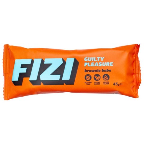 Baton w polewie czekoladowej „BROWNIE BABE" Fizi, 45g
