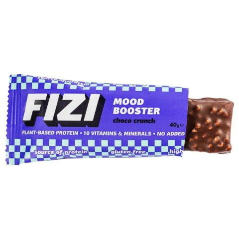Baton w polewie czekoladowej „CHOCO CRUNCH" FIZI, 40g Baton w polewie czekoladowej „CHOCO CRUNCH" FIZI, 40g