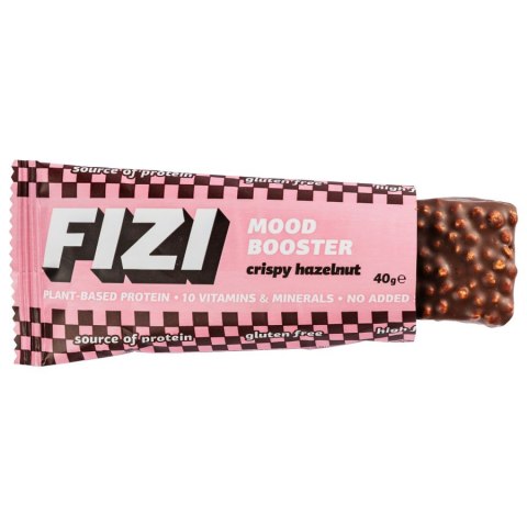 Baton w polewie czekoladowej 鈥濩RISPY HAZELNUT" FIZI, 40g Baton w polewie czekoladowej 鈥濩RISPY HAZELNUT" FIZI, 40g