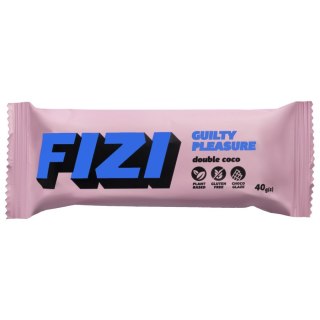 Baton w polewie czekoladowej „DOUBLE COCO" FIZI, 40g