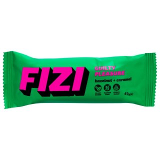 Baton w polewie czekoladowej „HAZELNUT + CARAMEL" Fizi, 45g