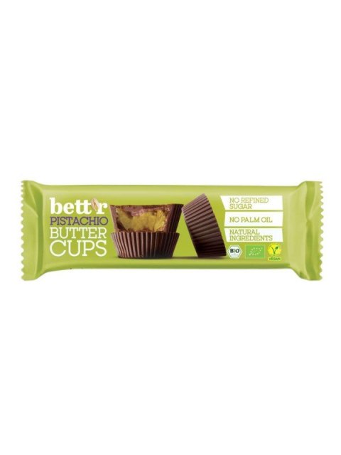 Bett'r Praliny z kremem pistacjowym, 39g Bett'r Praliny z kremem pistacjowym, 39g