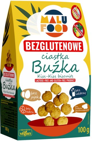 Bezglutenowe ciastka BUŹKA 100g, Malu Food