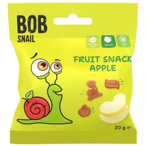 Bob Snail żelki owocowe jabłko 20g Bob Snail żelki owocowe jabłko 20g