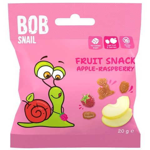 Bob Snail żelki owocowe jabłko-malina 20g Bob Snail żelki owocowe jabłko-malina 20g