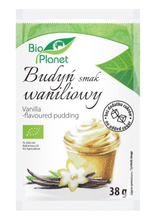 Budyń waniliowy BIO 38g, Bio Planet