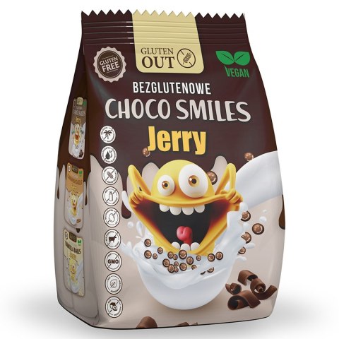 Buźki śniadaniowe "Choco Smiles JERRY" - Kakao Gluten Out, 375g