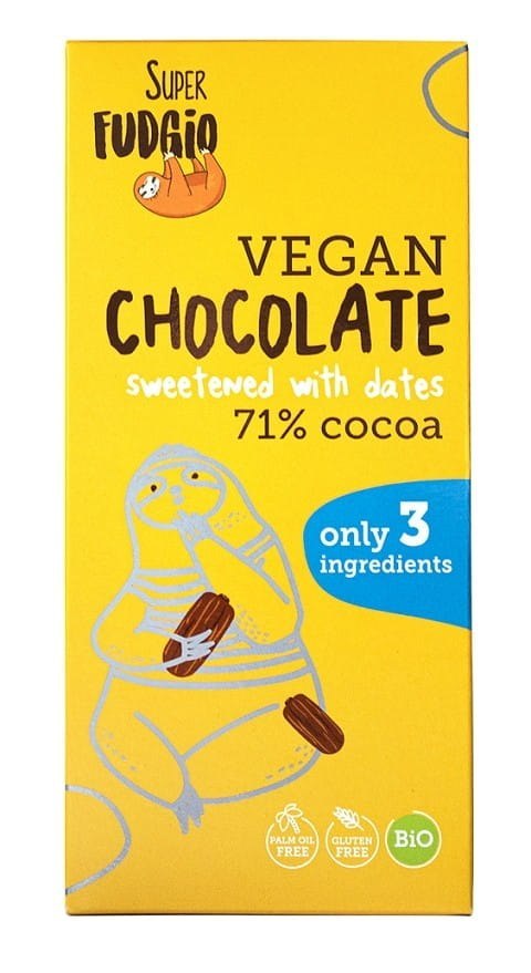 Czekolada 3 składniki vegan BIO 80 g Czekolada 3 składniki vegan BIO 80 g