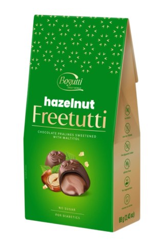 Freetutti praliny Orzech Laskowy, 69g