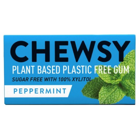 Guma do żucia Mięta Pieprzowa z ksylitolem Chewsy, 15g Guma do żucia Mięta Pieprzowa z ksylitolem Chewsy, 15g