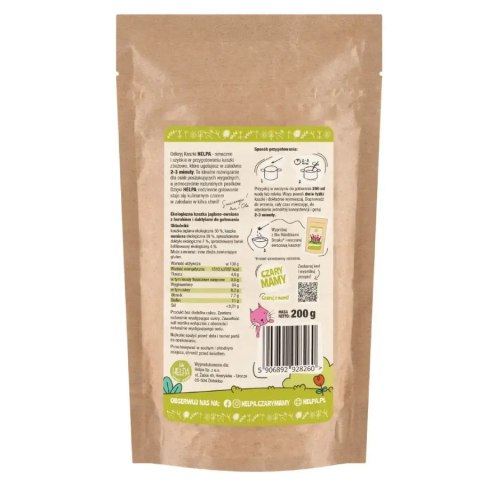 Kaszka z Burakiem i Daktylami BIO Helpa, 200 g