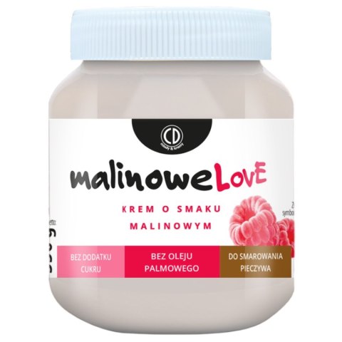 Krem o smaku malinowym Malinowelove CD, 350 g