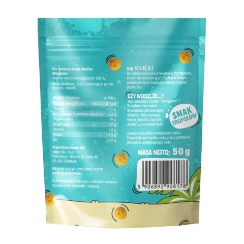 Kulki Ananas Helpa BIO, 50g Kulki Ananas Helpa BIO, 50g