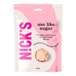 NICK'S Słodzik Use like sugar, 300g