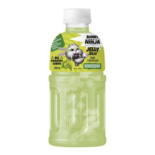 Napój z sokiem z winogron NFC oraz galaretką kokosową Bunny Ninja, 320 ml