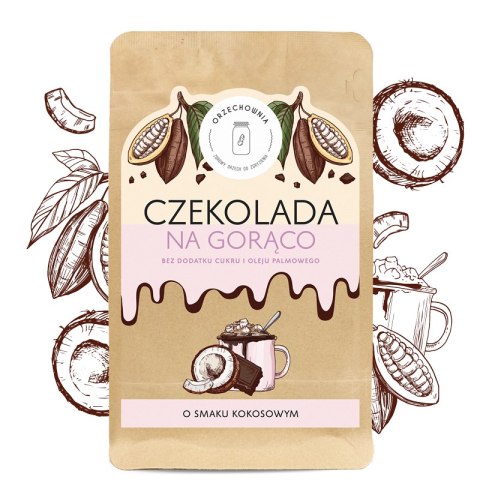 Orzechownia Czekolada do picia o smaku kokos 180g