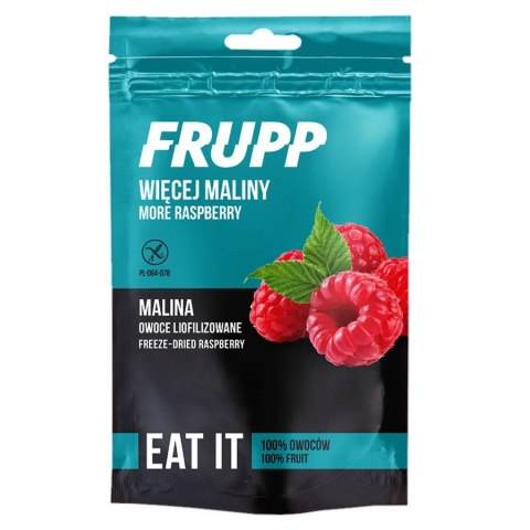 Owoce liofilizowane Frupp malina Celiko, 15g Owoce liofilizowane Frupp malina Celiko, 15g
