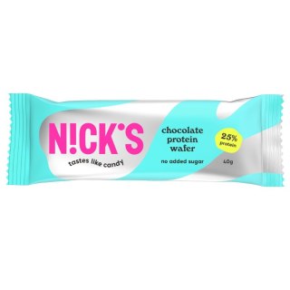 Wafelek proteinowy czekoladowy Nick's, 40g